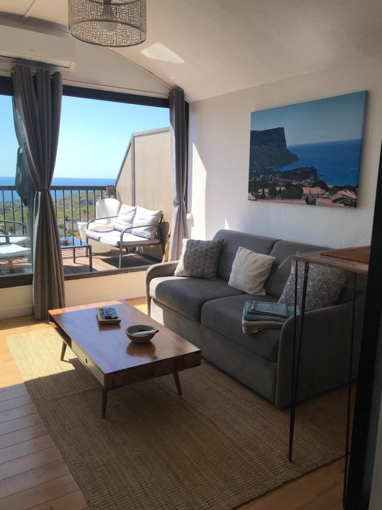 Magnifique Studio Cassis Vue Mer Exterior foto